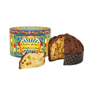 Panettone Fiasconaro D&G agli Agrumi e allo Zafferano di Sicilia