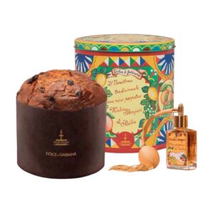 Panettone Fiasconaro D&G Tradizionale con Vino Perpetuo Vecchio Samperi di Sicilia