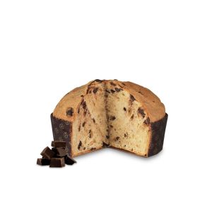 Panettone Vegan con Olio Extra Vergine di Oliva e Cubi di Cioccolato
