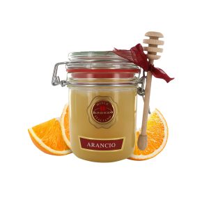 Miele italiano di arancio 400g vasetto in vetro ermetico con spargimiele