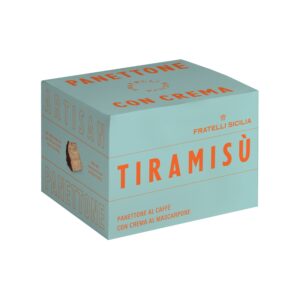 Panettone Goloso farcito con crema al Tiramisù Fratelli Sicilia