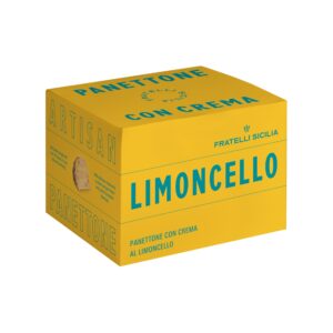 Panettone Goloso farcito con crema al Limoncello Fratelli Sicilia