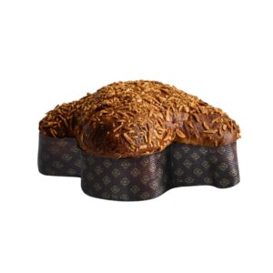 Colomba con canditi di Pesca di Leonforte IGP e Mandorla Fiasconaro